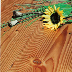 Close Up of Reclaimed Douglas Fir Flooring Grain and Character - Hardwood Flooring