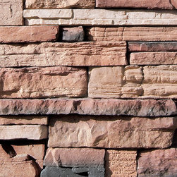 Coronado Stone Products - Coronado Weathered Edge Stone Veneer - Color: Wisconsin Blend  - Faux Stone - Siding And Stone Veneer