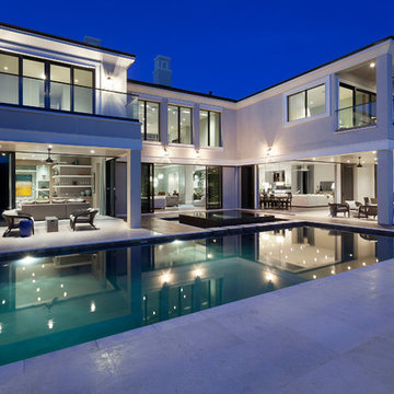 Beautiful waterfront estate in Boca Raton, Florida