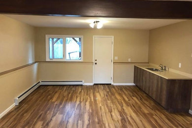 Inspiration for a timeless basement remodel in Other