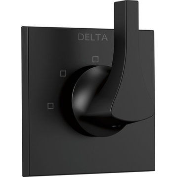 Delta T11874 Zura Three Function Diverter Valve Trim - Matte Black