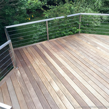 Rampes extérieures en acier inox / Stainless steel exterior ramps