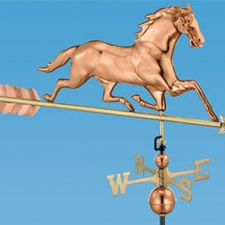 Horse with Arrow Weathervane - Weather Vanes