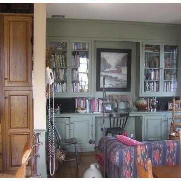 Antiques with a Flair in Family Room