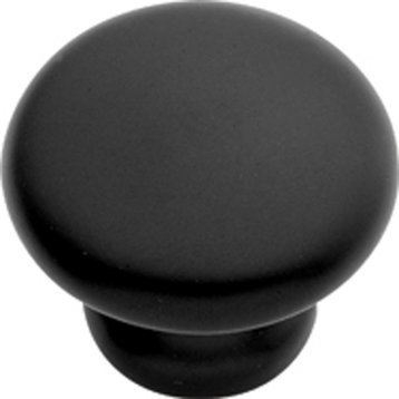 Belwith Hickory 5/8 In. Modus Matte Black Cabinet Knob P2816-MB Hardware