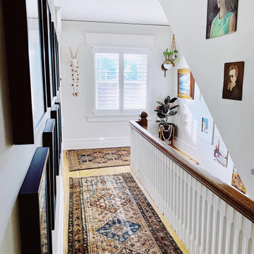 Staircase/Hallway Transition Space Amplified with HouseofSixINteriors