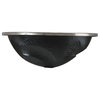 Moon Wrasse Oval Handcrafted Nickel Sink