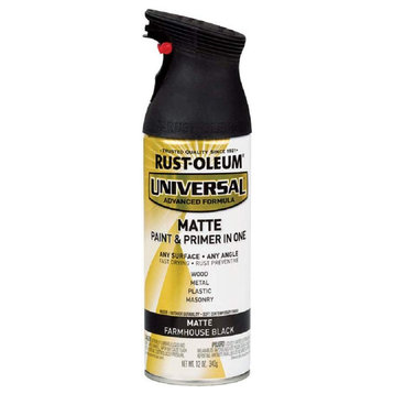 Rust-Oluem 330505 Universal 1 Coat Coverage Spray Paint, 12 Oz