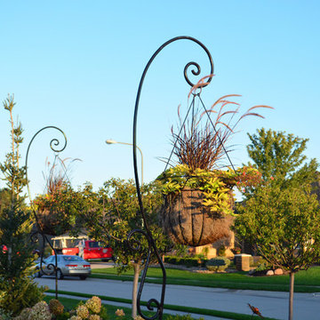 Corner lot Courtyard