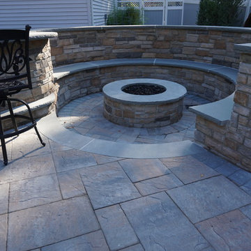 Outdoor Kitchen, Bench seating - Paramus, NJ