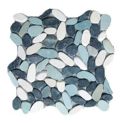 Exotic Glass STO 134 Fountain Cut Stone - Tile