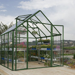 Snap & Grow Greenhouse Kit - Green - 8' x 8' - Greenhouses