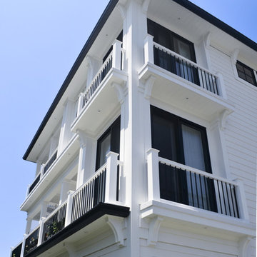 Modern Apartments with Clapboard Siding in Thunder Bay, Ontario, Canada