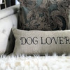 Dog Lover Pet Gifts  Double Sided Indoor Outdoor Tan Pillow
