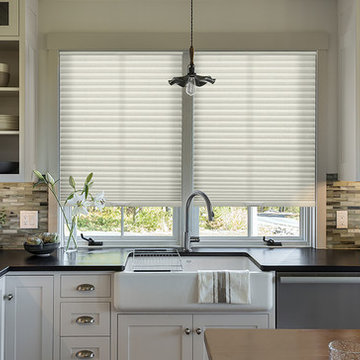 Color Match, cellular shades, roman shades, roller shades Colorlux