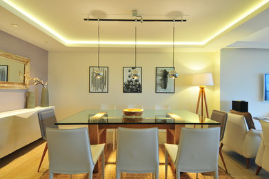 Minimalist dining room photo in Other
