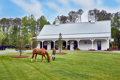Huge farmhouse detached barn photo in Atlanta