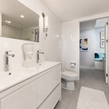 Downtown Miami Bathroom Remodel for a Bespoke Bayfront Condo