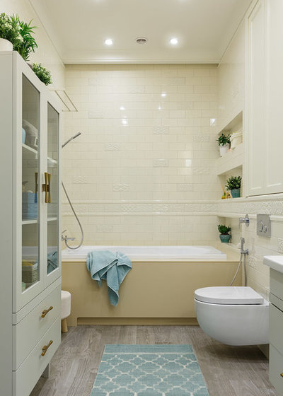 Современная классика Ванная комната by Margo Project. Дизайн интерьеров.