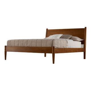 Mid Century Panel Bed Midcentury Platform Beds by Camaflexi