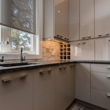 Modern Contemporary High Gloss Warm Tones