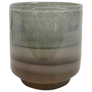 Lyon Vase, Grey and Brown