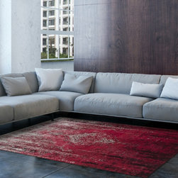 Fading World Generation 8634 Raspberry Cream Rugs - Rugs