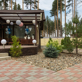 Новый формат декора квартиры: дворик в современном стиле