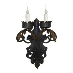 Custom Hand Made Iron Sconces - Products