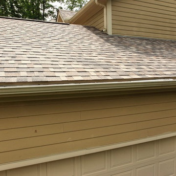 Owens Corning Designer Shingles, Sand Dune, Roof Replacement