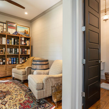 Country Living Room and Powder Room