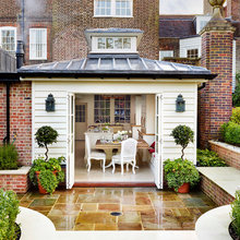 Doors to back terrace
