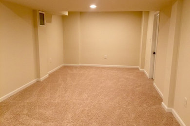 Example of a basement design in DC Metro