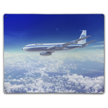 Boeing 707-321B 2, Classic Metal Sign