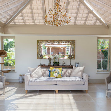 Home renovation with two light filled orangeries