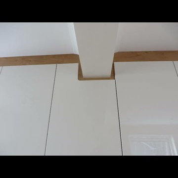 White Fitted Hinged Wardrobe