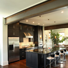 steel beam exposed