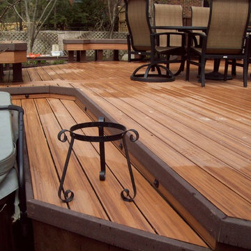TREX TRANSCENDS TIKI TORCH BIRMINGHAM DECK