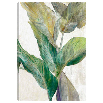 American Art Decor Tropical Banana Leaf Outdoor Canvas Art Print