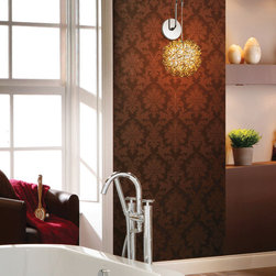 Kurly Wall in Gold and Silver - Ceiling Lighting