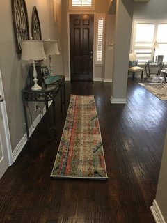 HELP! Entryway rug placement dilemma