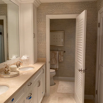 Florida condo master bedroom