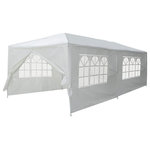 Yescom - 10'x20' Outdoor Party Tent Pavillion With 6 Side Walls, White - Features:
