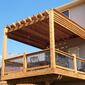 El-Scari - Cedar Deck with Pergola.
