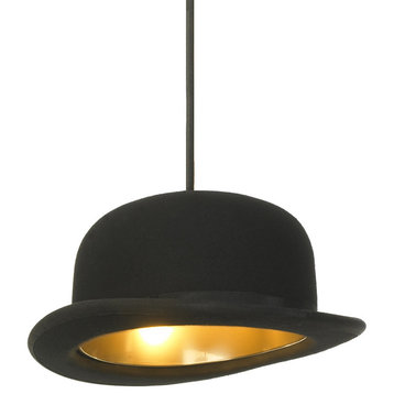 Innermost  Modern Jeeves Bowler Hat Pendant Light
