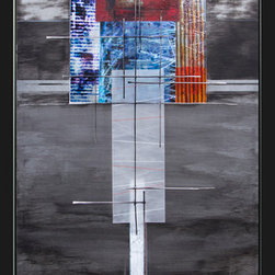 Moving Near - Mixed Media Art