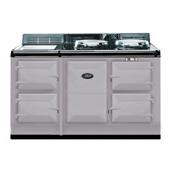 AGA Traditional Electric 4 Oven Cooker, Pearl Ashes | A4O-E-PAS - Gas Ranges And Electric Ranges