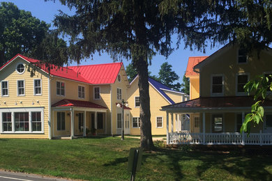 Example of an exterior home design in Baltimore
