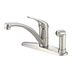 Danze Melrose&trade; Single Handle Kitchen Faucet with Spray - Kitchen Faucets