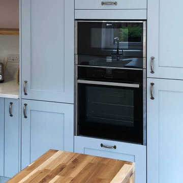 A Classic Pastel Blue Kitchen